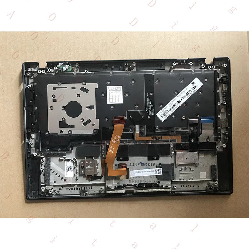 W 01ER623 X1C English Keyboard For Lenovo Thinkpad X1 Carbon Keyboard 2017 C Shell