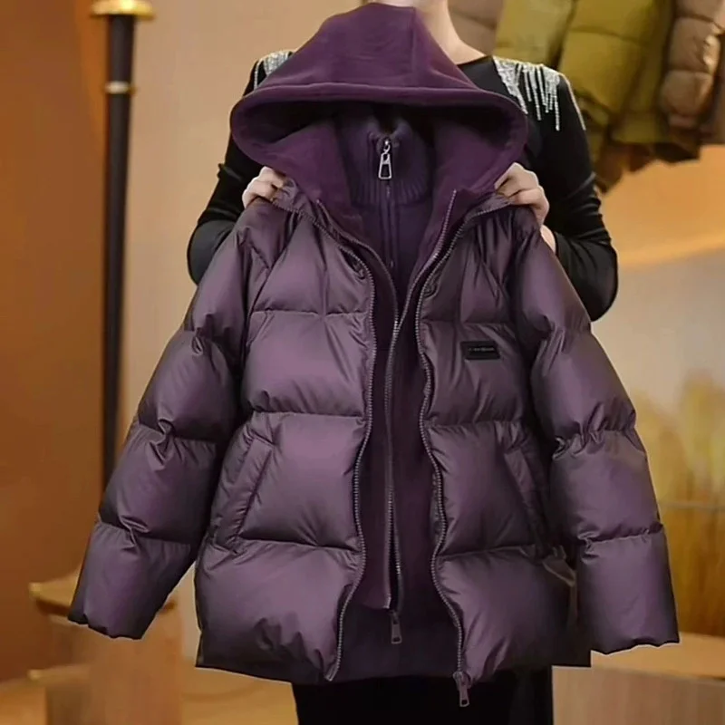 Boys Coat Overcoat Jacket Windbreak Outerwear  Red Wine Winter Autumn Cotton Thicken Sport Teenagers Christmas Gift Children