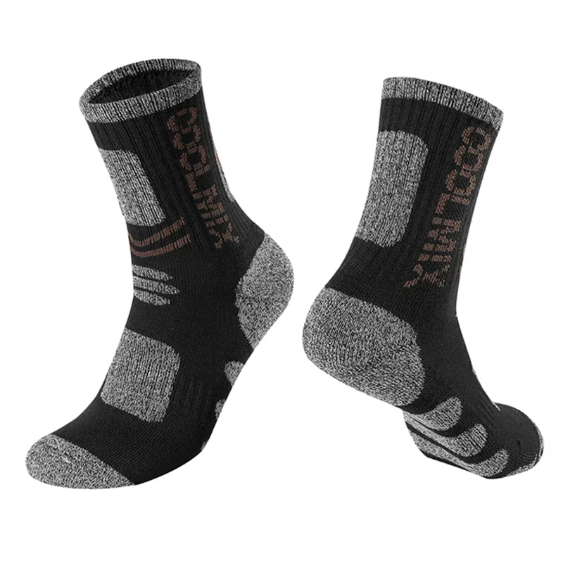 Chaussettes de sport en plein air professionnelles pour hommes, chaussettes de cyclisme, basket-ball, football, course à pied, trekking, hiver,