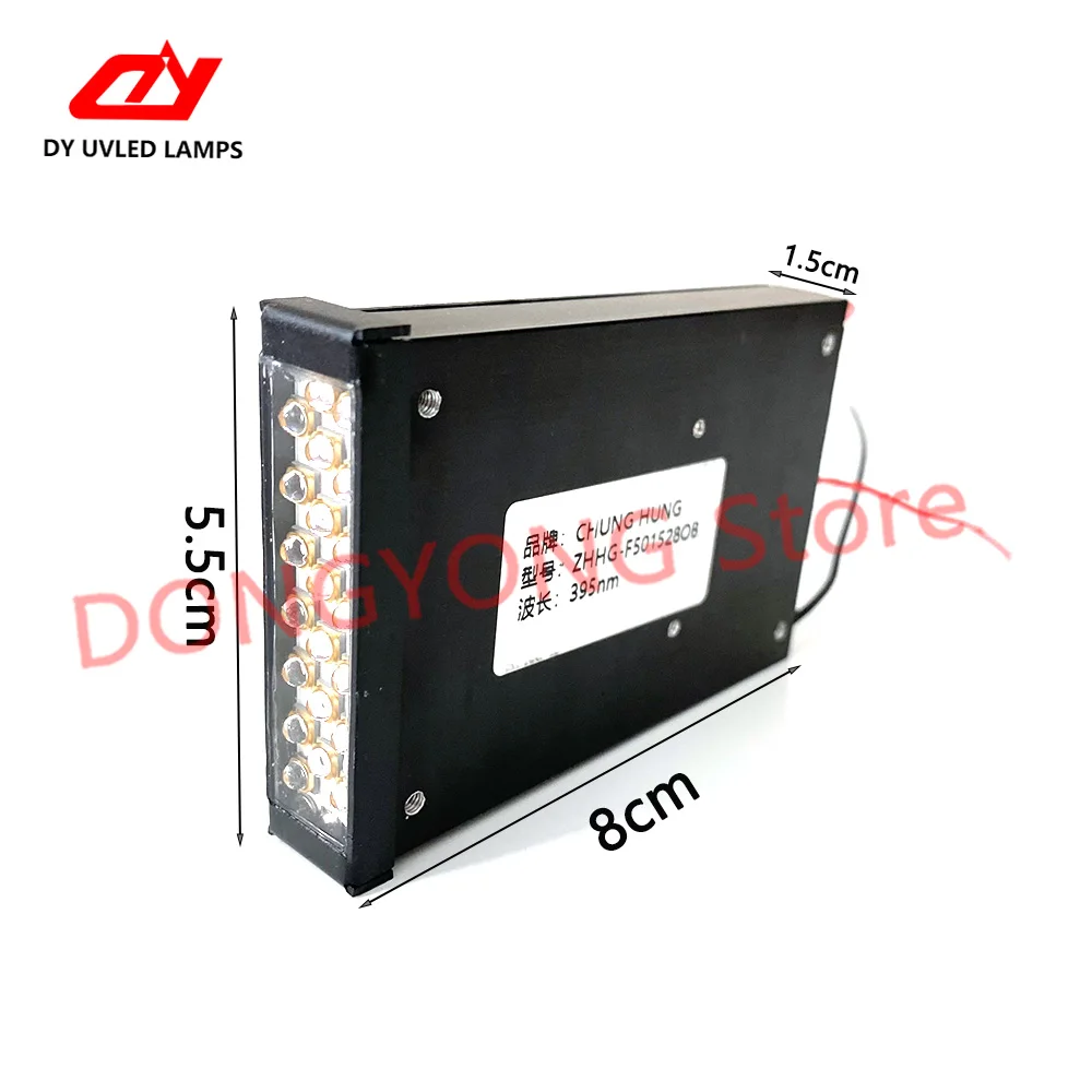 70 واط UV LED الحبر هلام علاج مصباح لإبسون R1390 L1800 A3A4 طابعات مسطحة TX800 XP600 رأس الطباعة ضوء الأشعة فوق البنفسجية الصغيرة لتقوم بها بنفسك تعديل