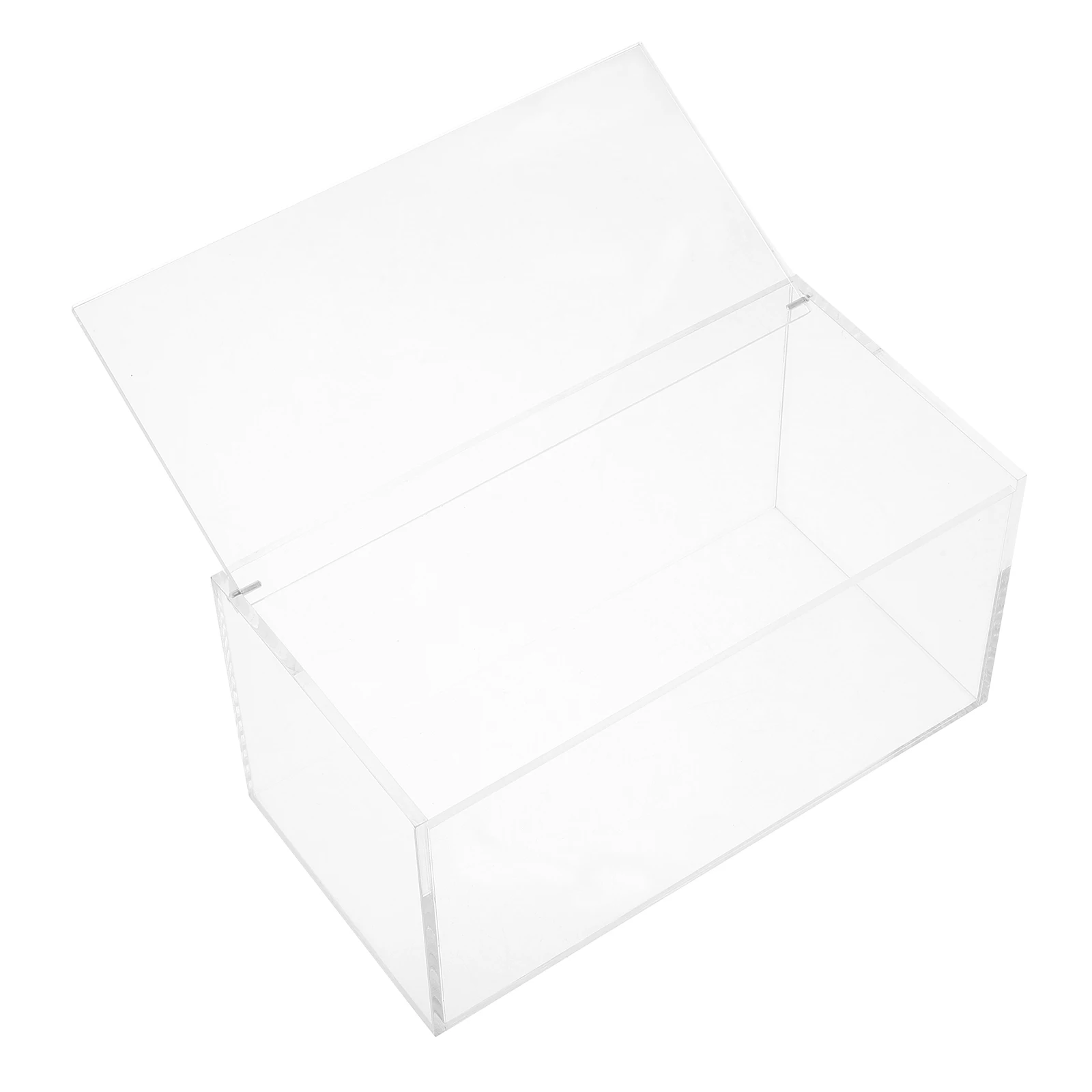 

Large Capacity Clear Dryer Sheet Dispenser Box with Lid Acrylic Laundry Storage Organizer Sundries Holder Laundry Detergents