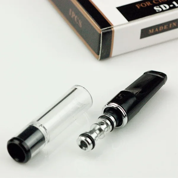 Resin Cigarette Holder Filter Handheld Washable Filter Cigarette Holder Mouthpiece Filter Cigarette Smoking Filter Mouthpiece