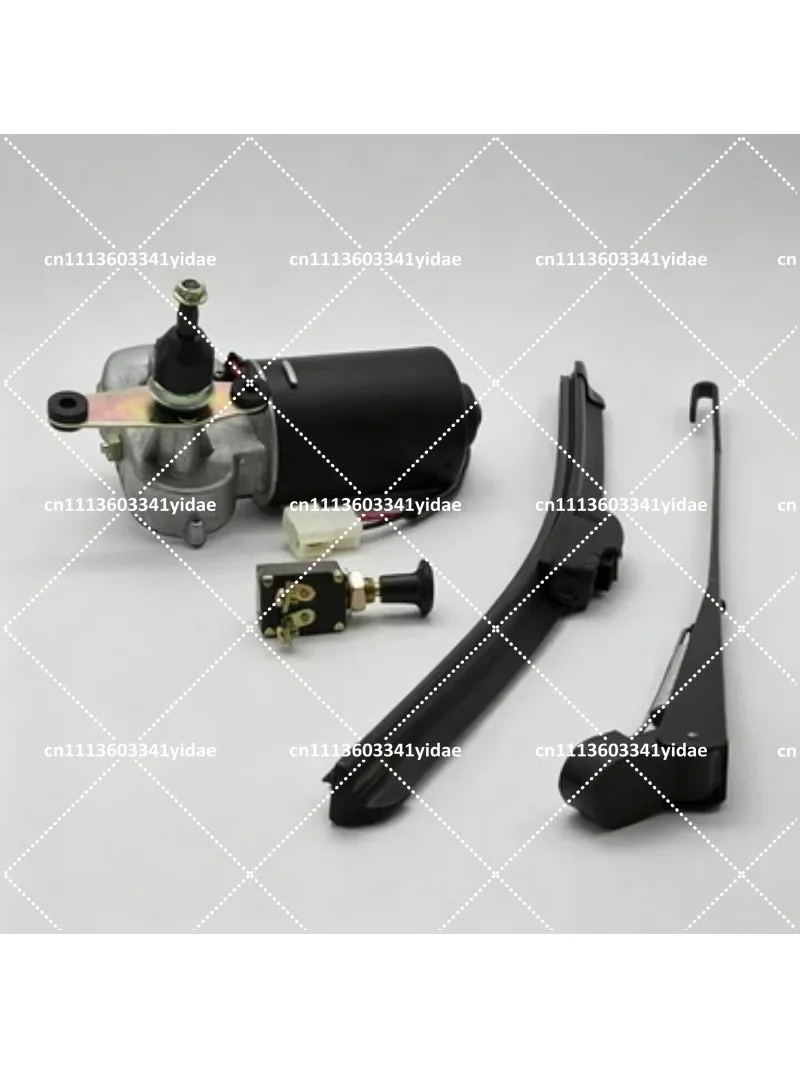 12V 24V Universal Single Arm Wiper Motor for Tractor Forklift Farm Vehicle