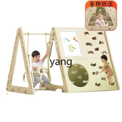 CX Climbing Frame Swing Combination Home Indoor Infants Baby Children's Playground Toy Building Block Board