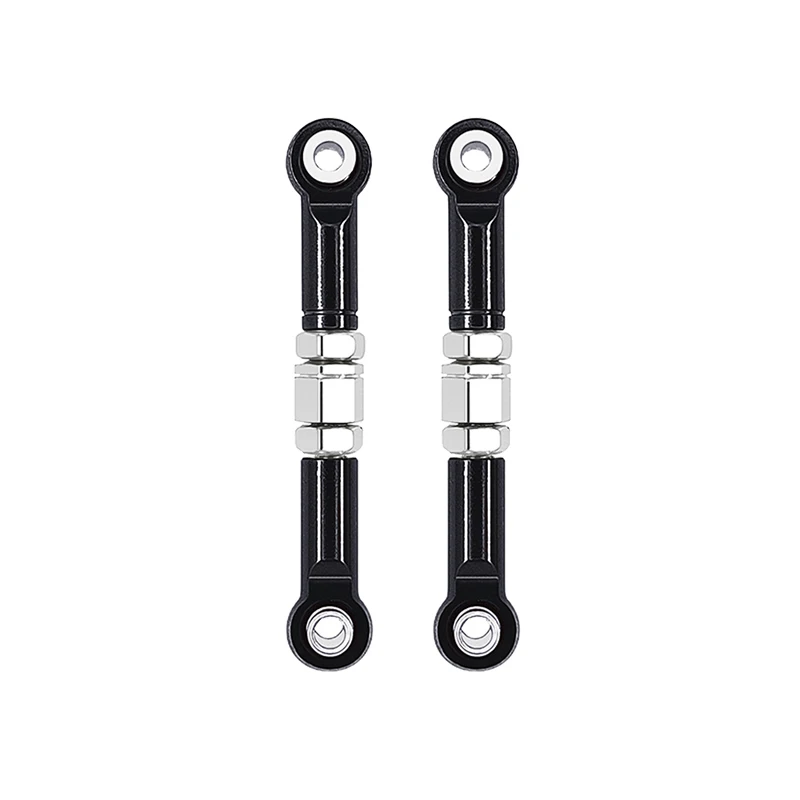 2pcs Metal Front Steering Rod Steering Links For MJX H16 16207 16208 16209 16210 1/16 RC Car Upgrades Parts Accessories