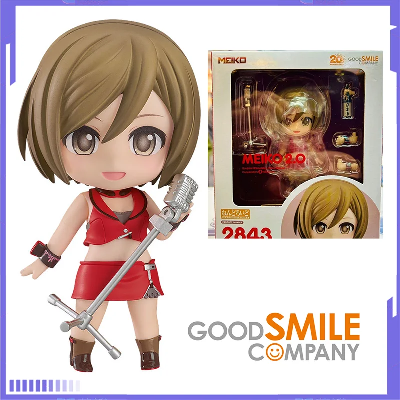 

Original in Stock Good Smile Nendoroid 2843 MEIKO 2.0 Figure Anime Action Model Figurals Brinquedos Toys