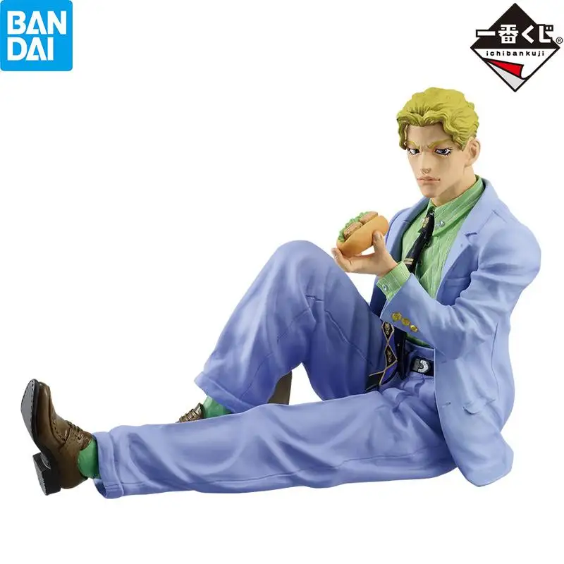 In Stock Bandai JoJo's Bizarre Adventure Ichiban Kuji Last one Prize Yoshikage Kira Anime Figure Action Model Collectible Toys