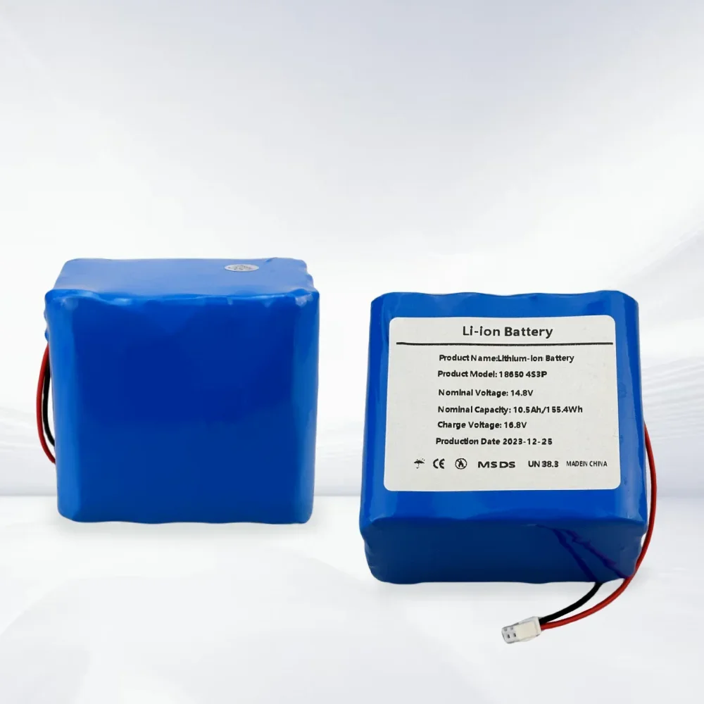 18650 4S3P 14.8V 10.5Ah Rechargeable Lithium-ion Battery Pack for Night Fishing Lamp Heater Miner's Lamp Amplifier Etc