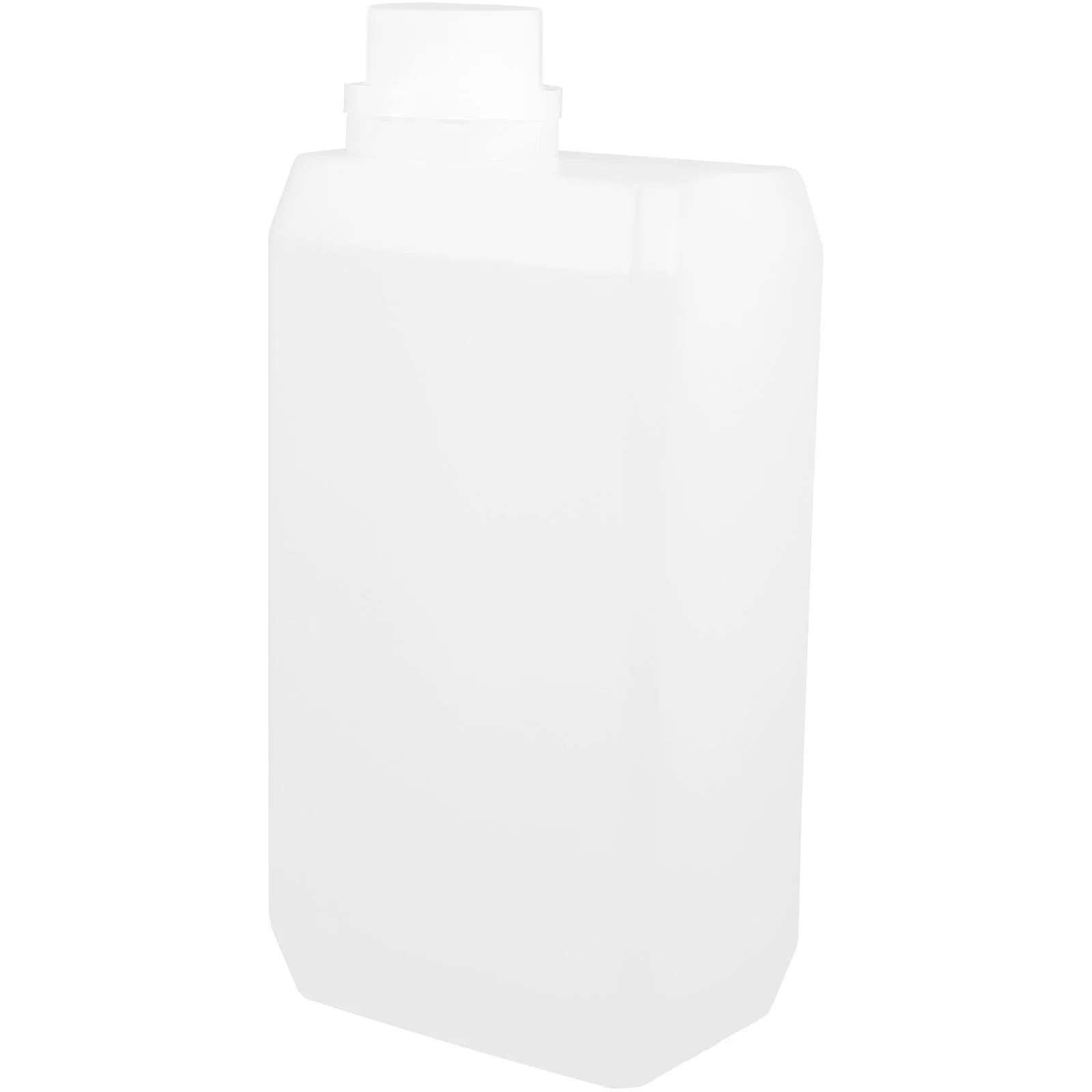 Syrup Side Mouth Bottle Plastic Bottles Empty with Caps Lids White Oil Measuring Container Automotive Storage