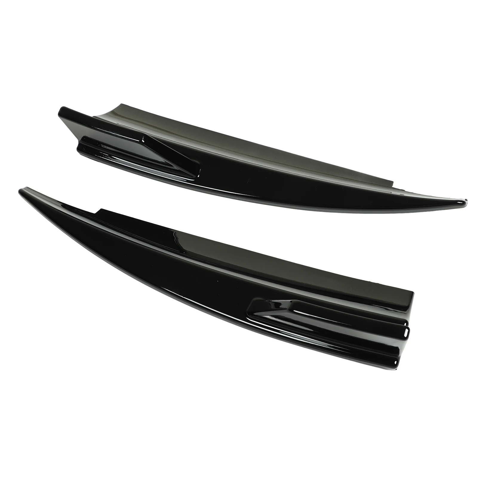 

2 шт. боковые разветвителя заднего бампера слева и справа ярко-черные замены для Benz CLA‐Class C117 CLA45 AMG Line 2013‐2019 гг.