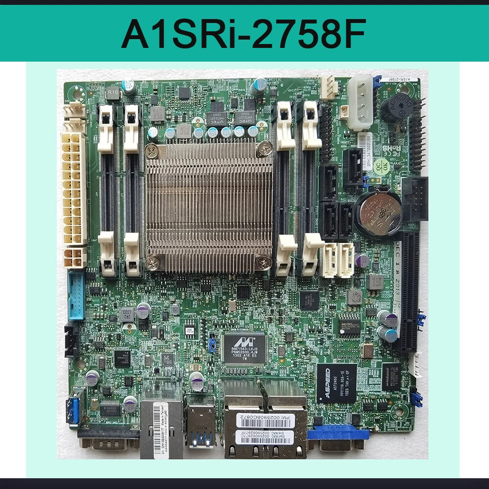 high quality Server Motherboard A1SRi-2758F