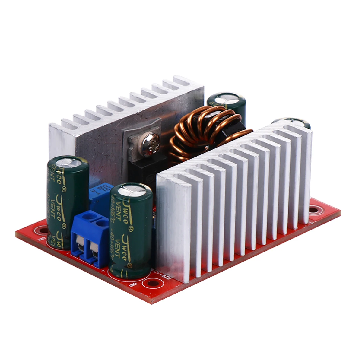 

DC DC Power Supply Module Voltage Regulator LED Driver Screw Terminals Heat Sinks Constant Current Adapter Plug