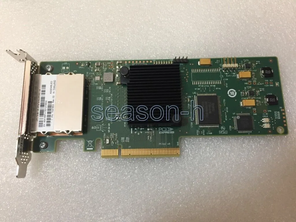 

7047853 Dual Port 6GB SAS 6Gb/s PCI-E Host Bus Adapter SAS9200-8e