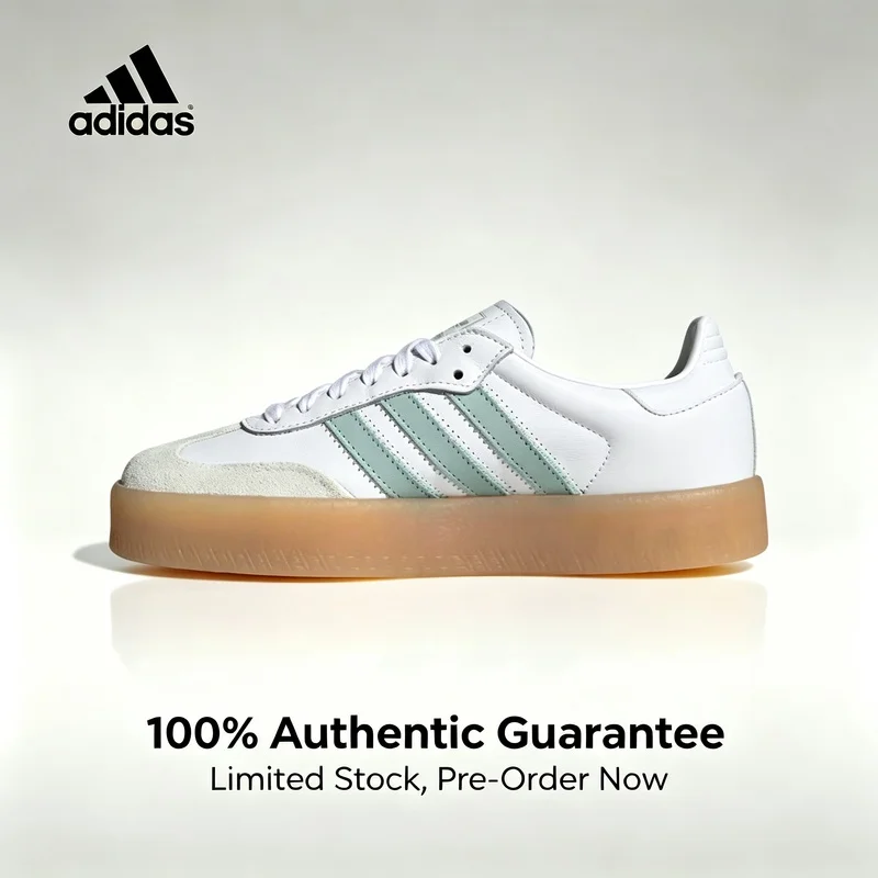 Adidas Originals SAMBAE Bequeme, vielseitige, dünne Sohle, strapazierfähige Low-Top-Sneaker für Damen JP5609
