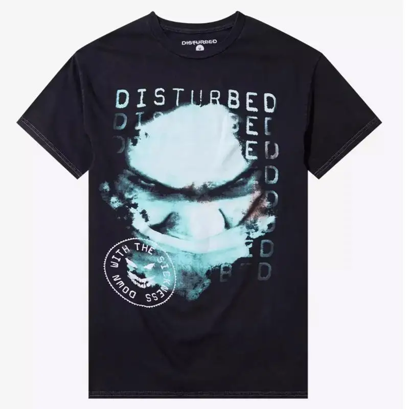 Disturbed Down With The Sickness Skull T-Shirt