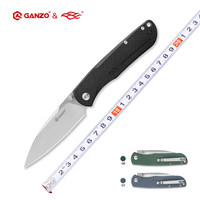 +-60HRC FBknife Ganzo G771 knife D2 blade G10 handle folding knife tactical camping knife outdoor EDC tool Pocket folding Knife