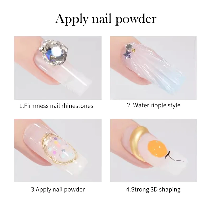 BORN PRETTY 5ML Strass Gel Wave Liner Gel Nagellack Semi Permanent Malerei Zeichnung Maniküre Lack Nail art Liner Kleber