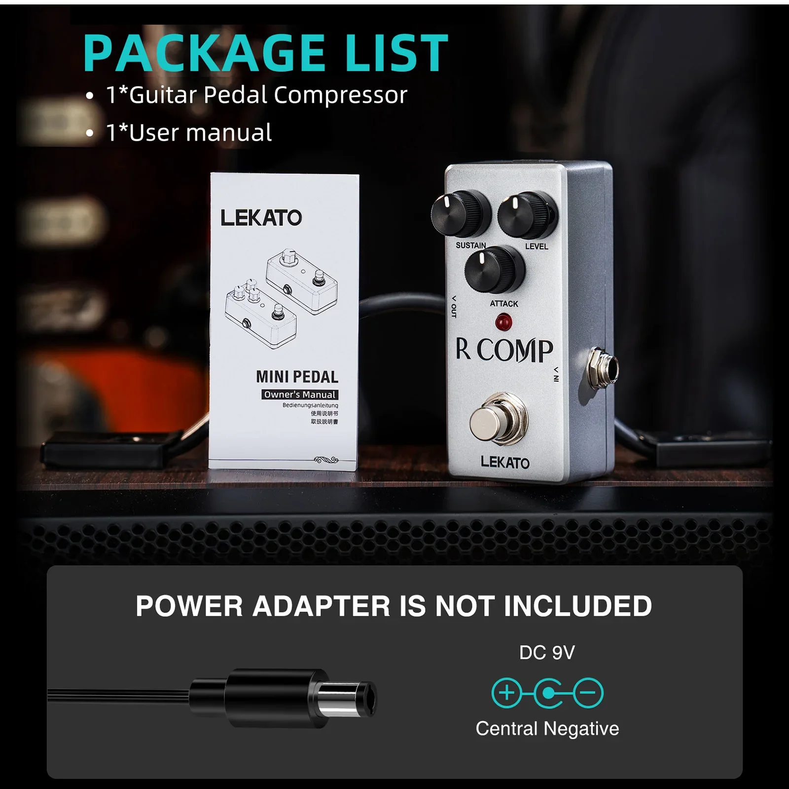 

Лекато педаль эффектов для электрогитары мини винтажный компрессор педаль эффектов для гитары для электрогитары бас с настоящим байпасом