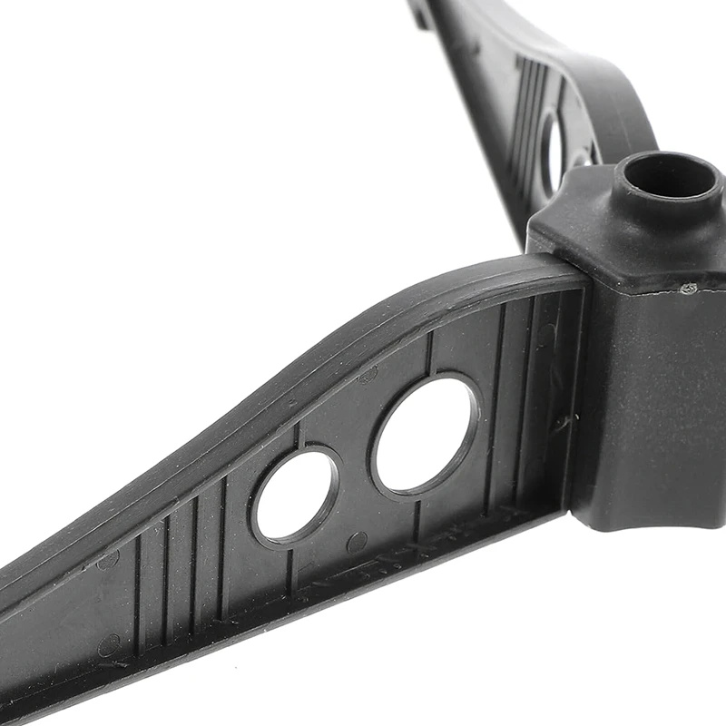 Soporte de Base de árbol de Navidad, trípode de pie de plástico Triangular, marco de plástico inferior blanco, 12Cm