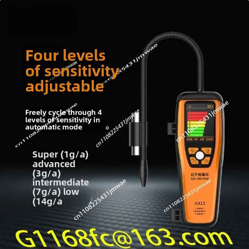 High Quality ILD-200 Leak Detector Durable Rechargeable Air Conditioner Leak Detection Halogen Refrigerant Refrigerant