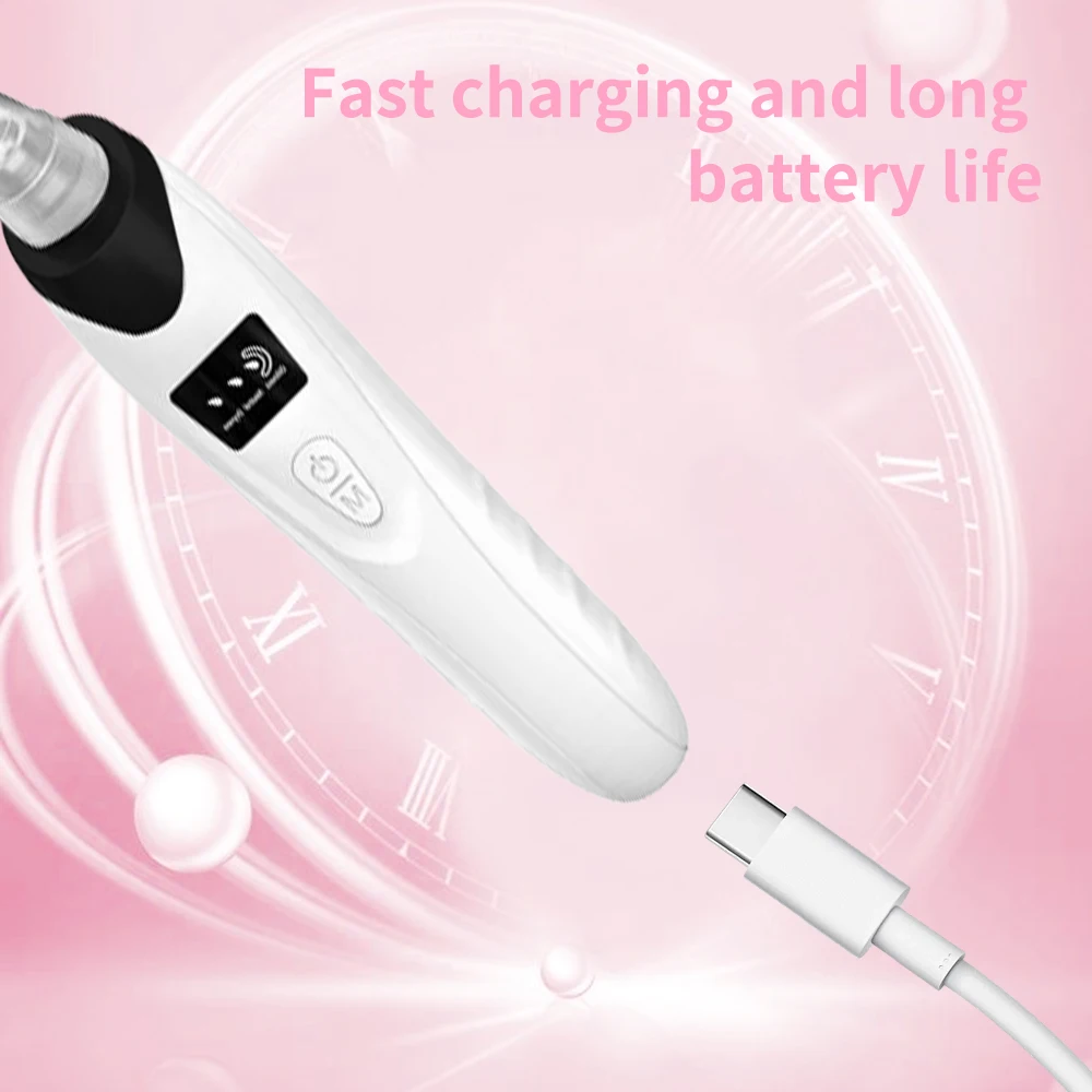 منظف المسام الكهربائي الجديد لعام 2025 ومزيل الرؤوس السوداء - جهاز مكنسة التنظيف العميق للعناية بالوجه وأدوات العناية ببشرة الوجه