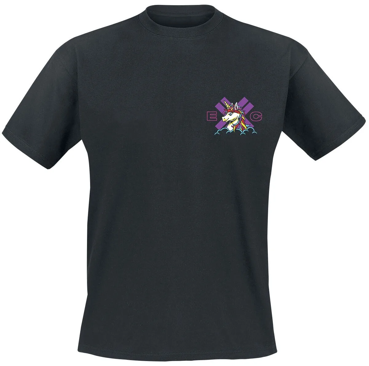 Electric Callboy Spaceman Unicorn Print T-shirt Men Women Electronic Core Band Unisex Short Sleeve Tee