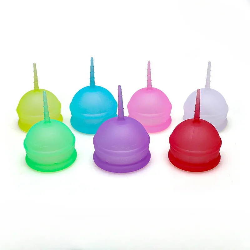 

1pc Silicone Menstrual Cup Feminine Hygiene Lady Cup Prevent Side Leakage Period Cup Collector Menstrual Vigin Care S/L Size