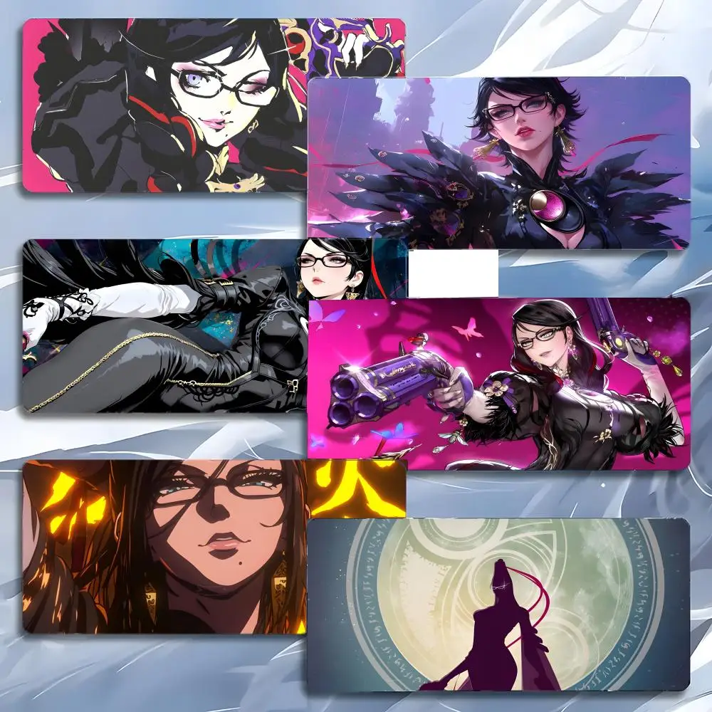 Bayonetta Mouse Pad Mousepad Large Gaming LockEdge Thickened PC Table Desk Mat