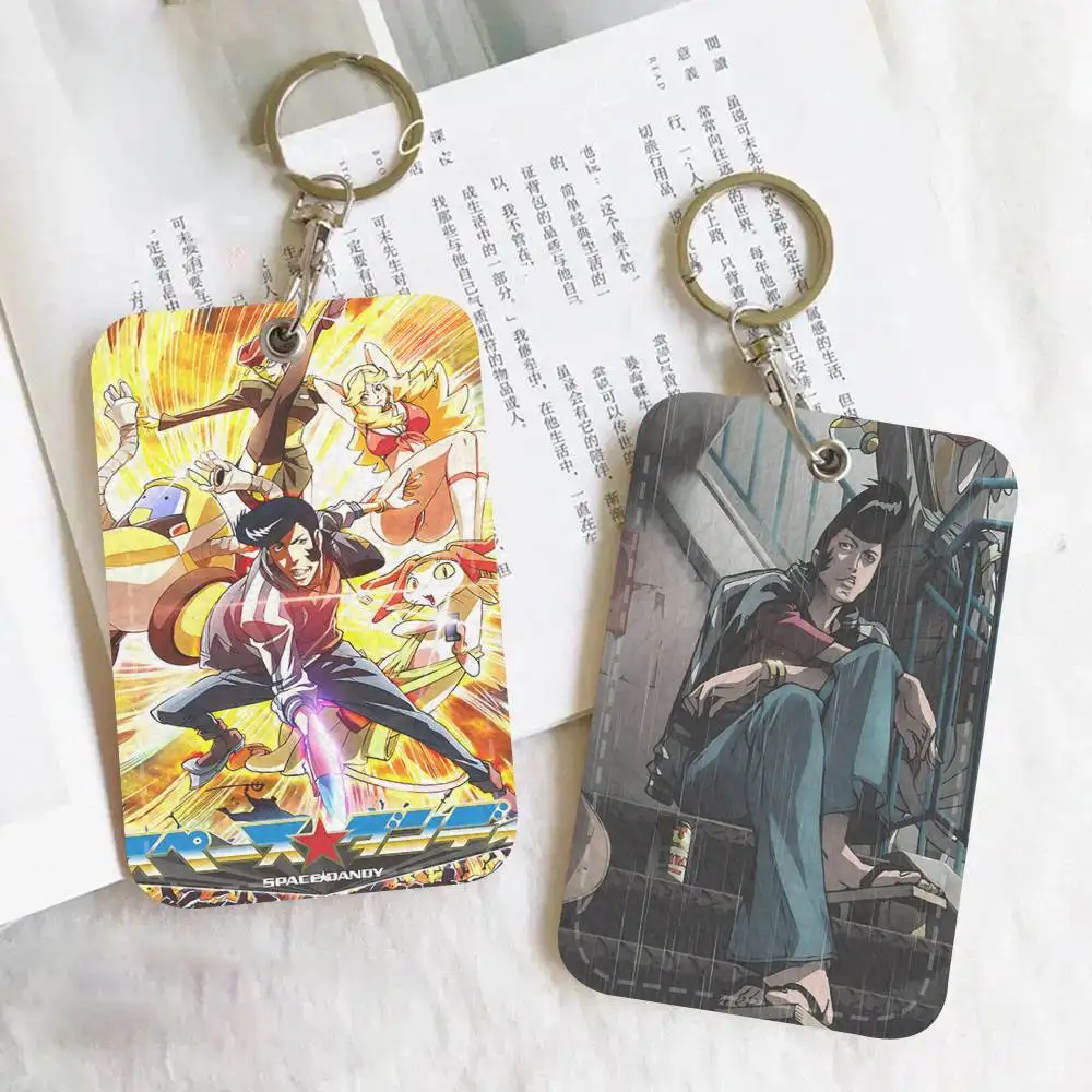 Classic Anime S-Space Dandy Manga Holder Suitable For Bank Card Subway Bus Card Wallet Card Case Badge Holder Keychain