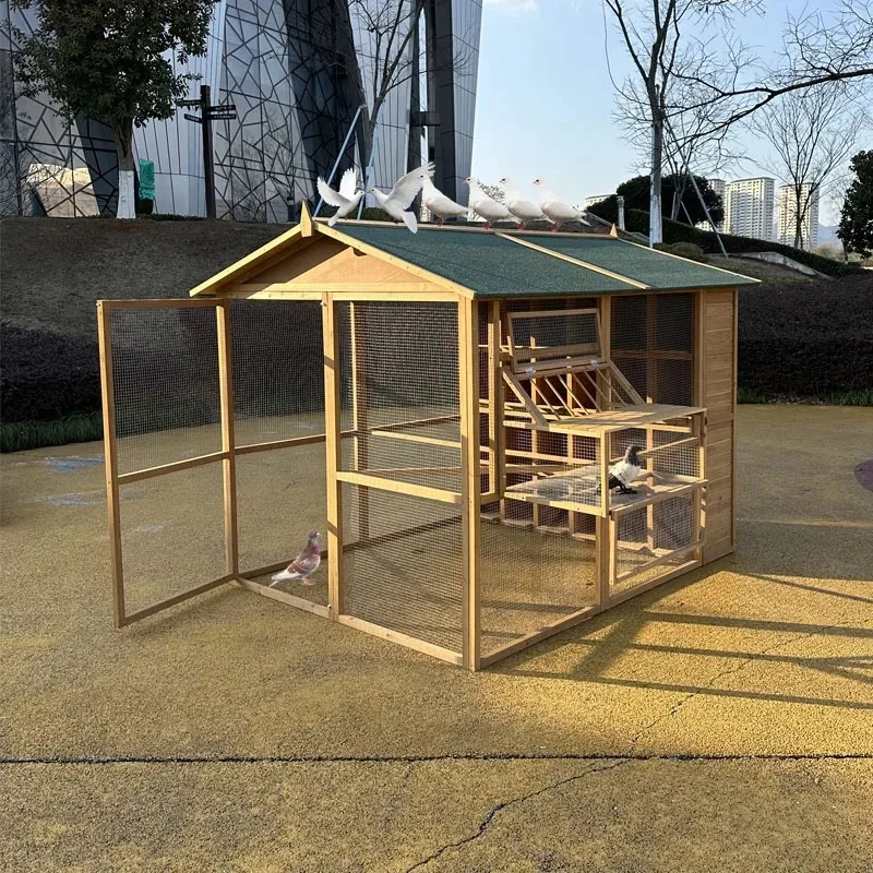 Assembling pigeon cages, pigeon nests, cage wooden nests, matching cage pigeons, special cages for raising pigeons