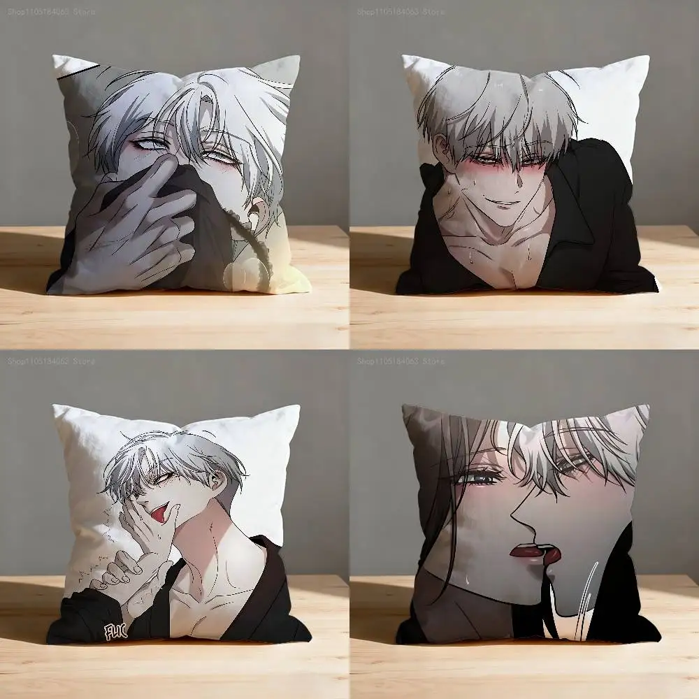 Siyoon D-Dreaming F-Freedom Pillow Case Print Polyester Fiber 40X40 cm Home Sofa Throw Cushion Cover Decoration