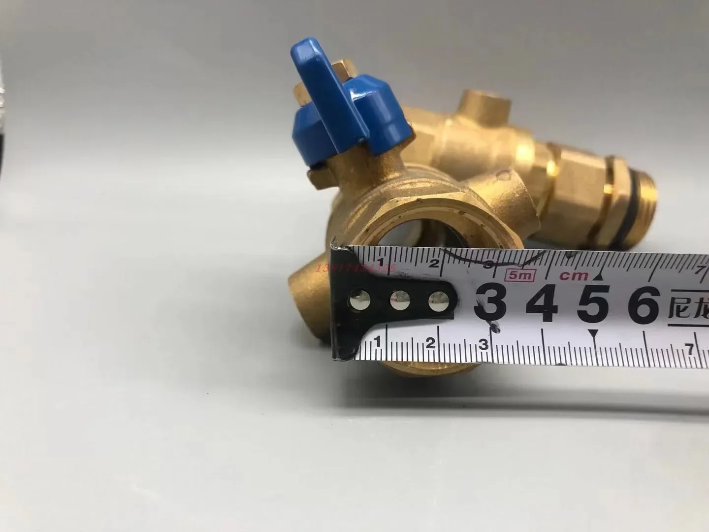 Suitable for Water Distributor Special Ball Valve FHF-BV European Standard Brass 1-inch Thickened All Copper Material