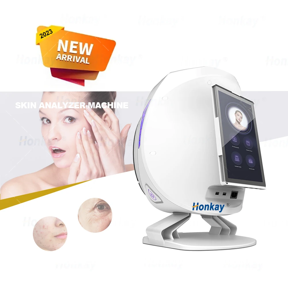 3D Aisia Skin Analysis Machine Face Pigment Wrinkle Acne Tester Facial Scanner Skin Diagnosis System Salon Beauty Equipment