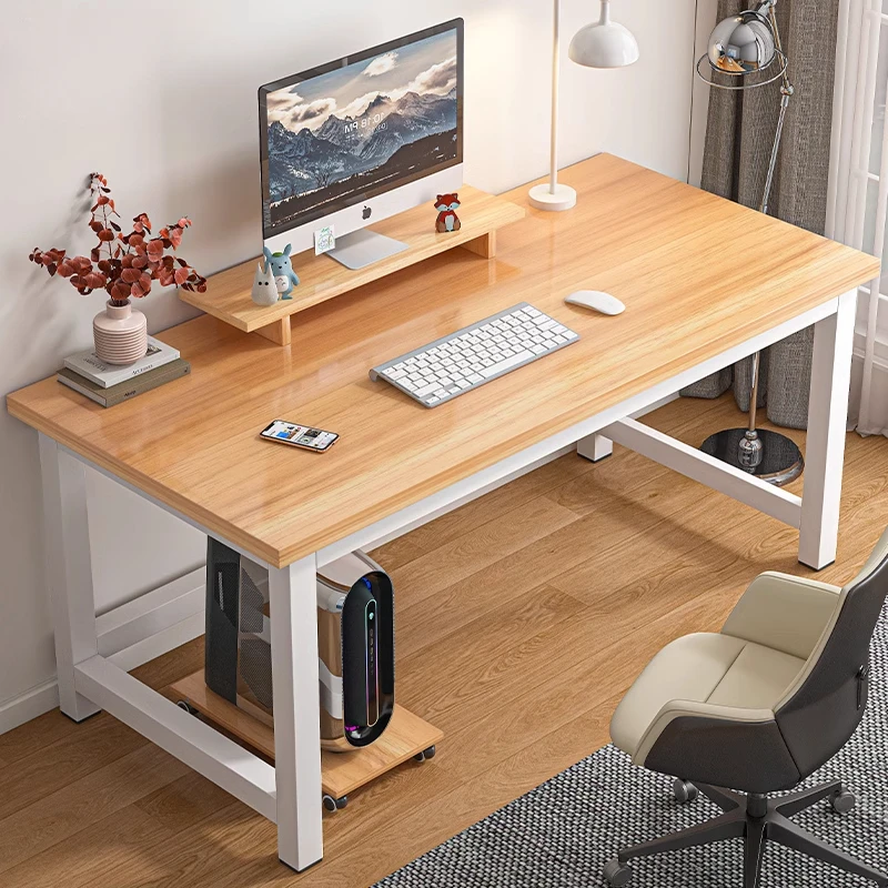 Office Standing Computer Desk Laptop Monitor Console Space Saving Crafting Computer Desk Reading Biurka Komputerowe Furniture
