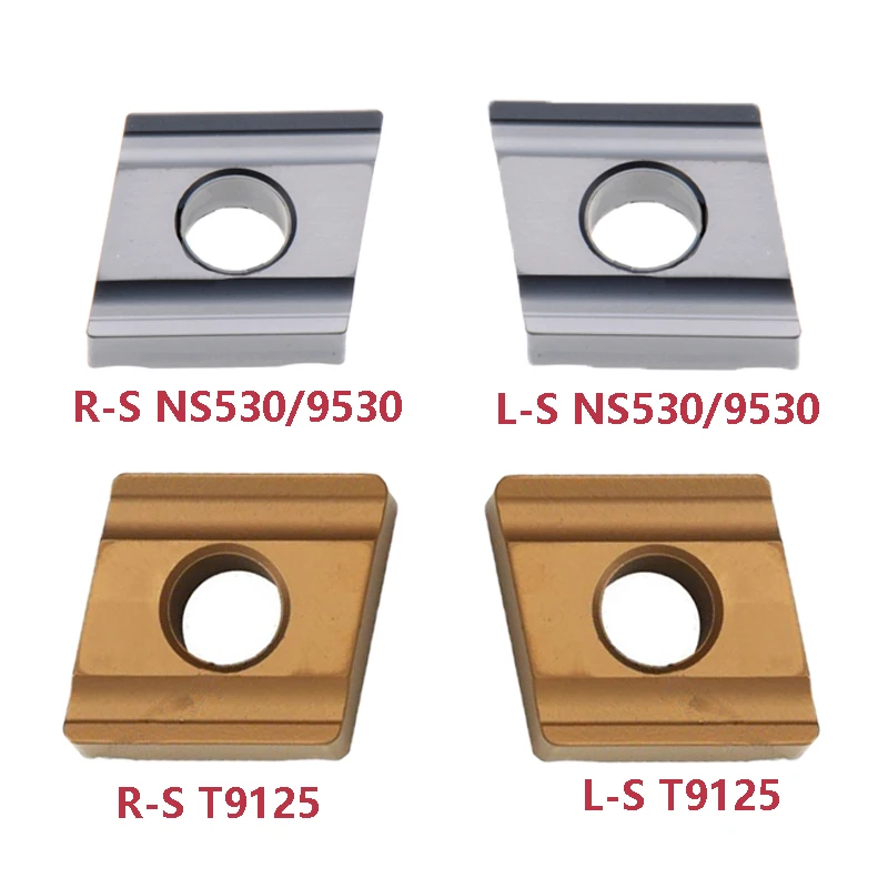 10pcs/box CNMG CNMG120404-37 CNMG120408-37-TS R L-S NS530 NS9530 T9125 Processing Steel Original Carbide Inserts CNC CNMG1204