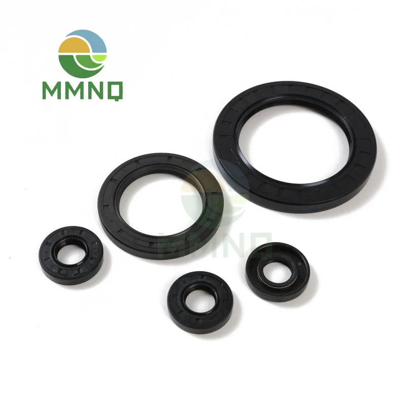 

NBR Framework Oil Seal 5Pcs ID 10mm 11mm OD 4-30mm Thickness 4-10mm Nitrile Butadiene Rubber Gasket Sealing Rings