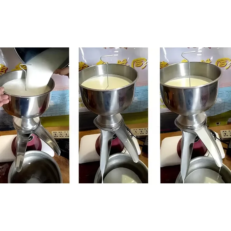 Household Milk Butter Separator Machine Core Bearing Parts Durable Kitchen Tool for Cream Separation Easy Clean Manual Device