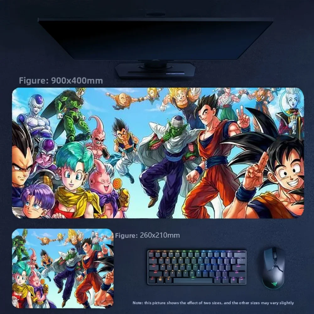 Cartoon Animation Dragon Ball Two-dimensional High-quality Leather Mouse Pad Table Mat Non-slip Dirt-resistant Leather Mouse Pad