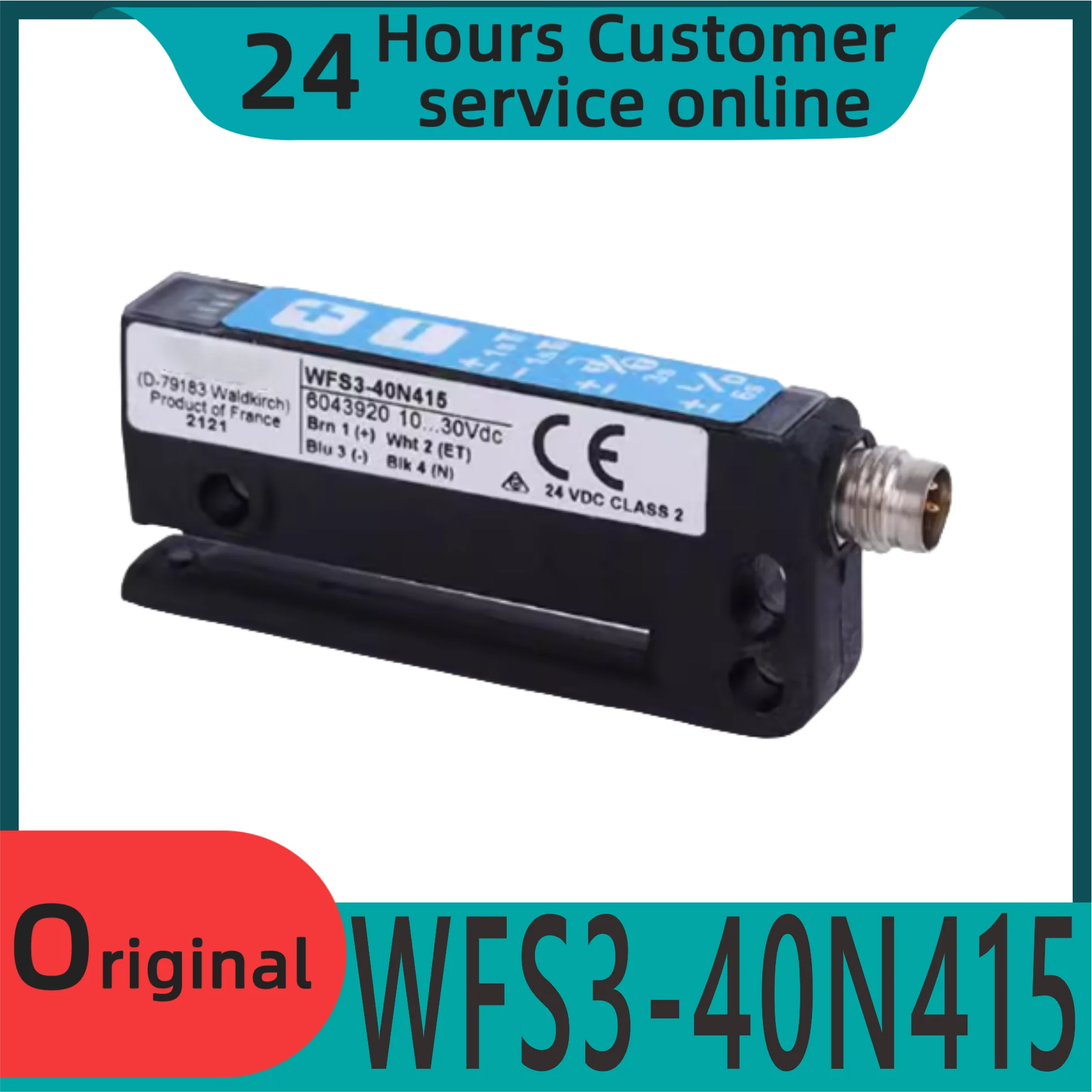 

1 Wfs3-40n415 Npn 6043920 или Wfs3-40p415 фирменный датчик Pnp, новый оригинальный датчик передней вилки