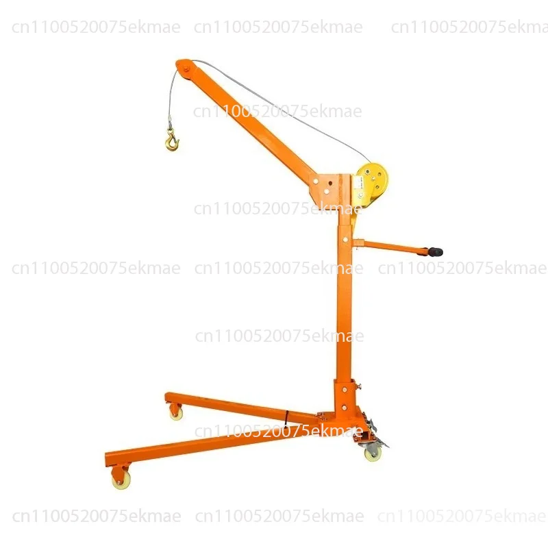 Mobile And Convenient Foldable Hand Crane Household Manual Small Crane Lifting Crane Lifting Hoist