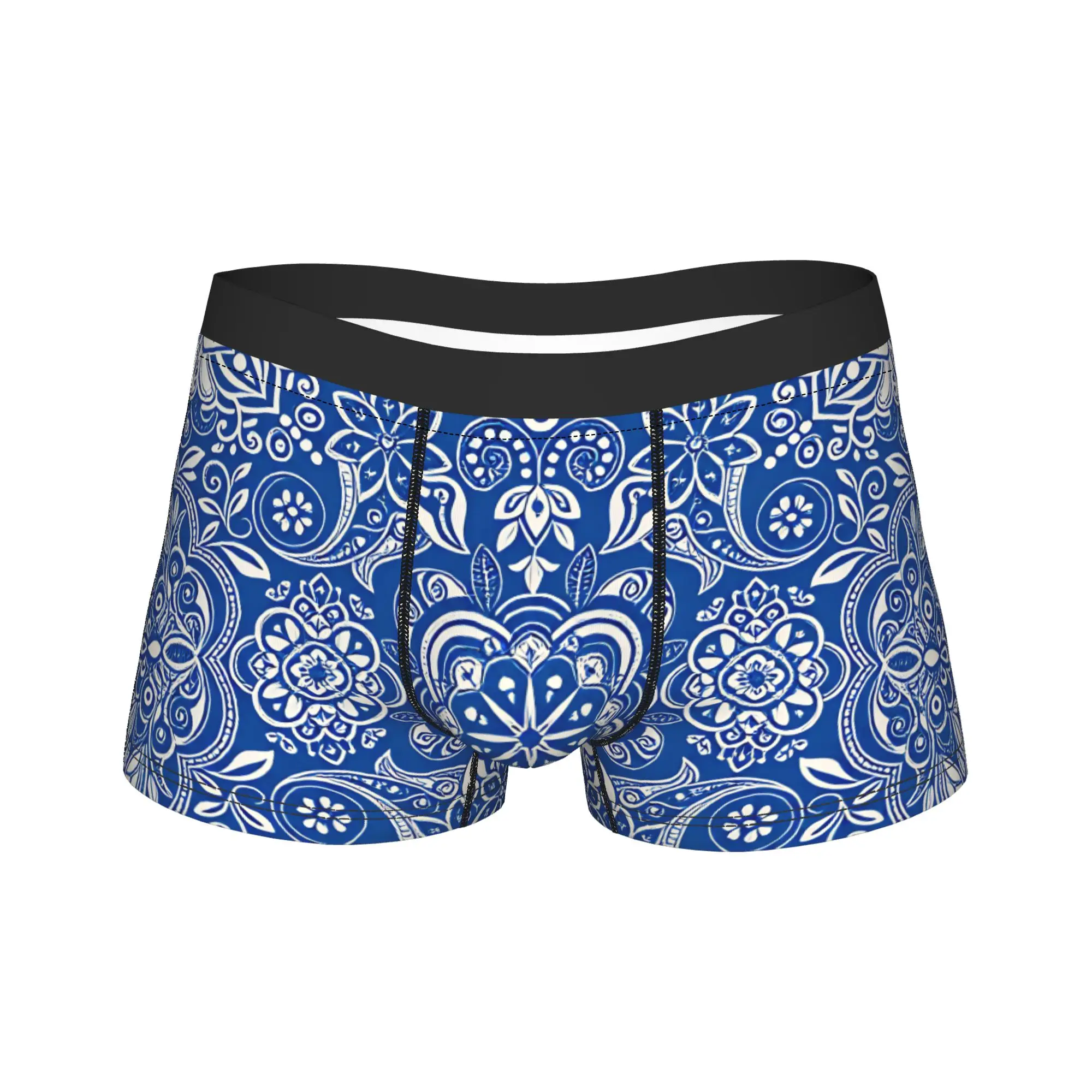 ff2a5439-fd0c-4d1a-bac0-f3656c429e2c Underwear  Men's Panties Print Sexy Soft Trunk Hot Sale Shorts Briefs Plus Size 2XL