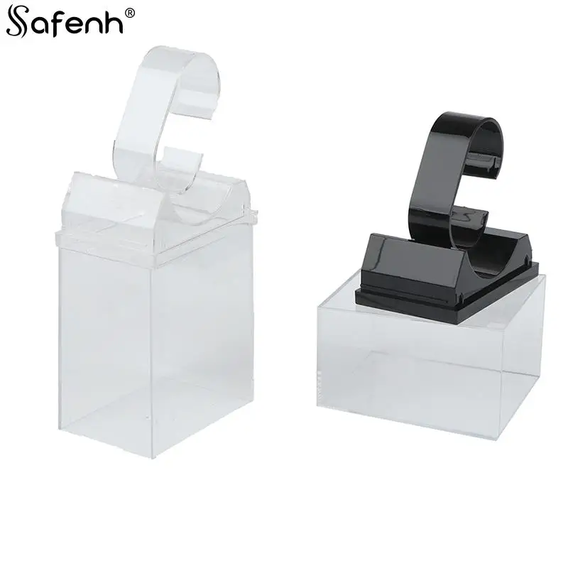 Plastic Stand Rack General Showcase Shelf Rack Showcase Shelf Portable Watch Storage Box Case Jewelry Display Stand Box List Box