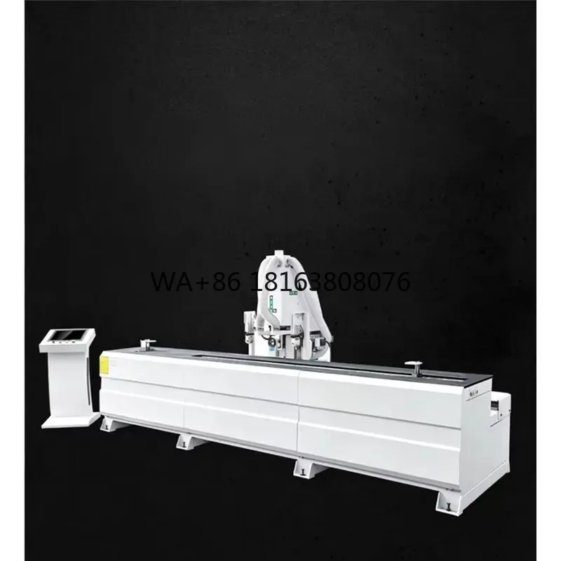 CNC Door Lock Mortising Machine, Woodworking Lock Hole Drilling & Grooving Machine for Furniture and Home Decoration