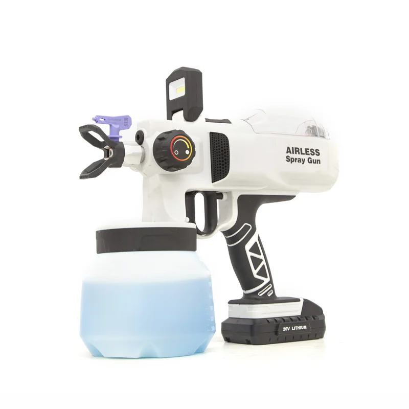 

Portable Cordless Power Paint Spray -Gun 20v Li-ion Best Airless Paint Sprayer