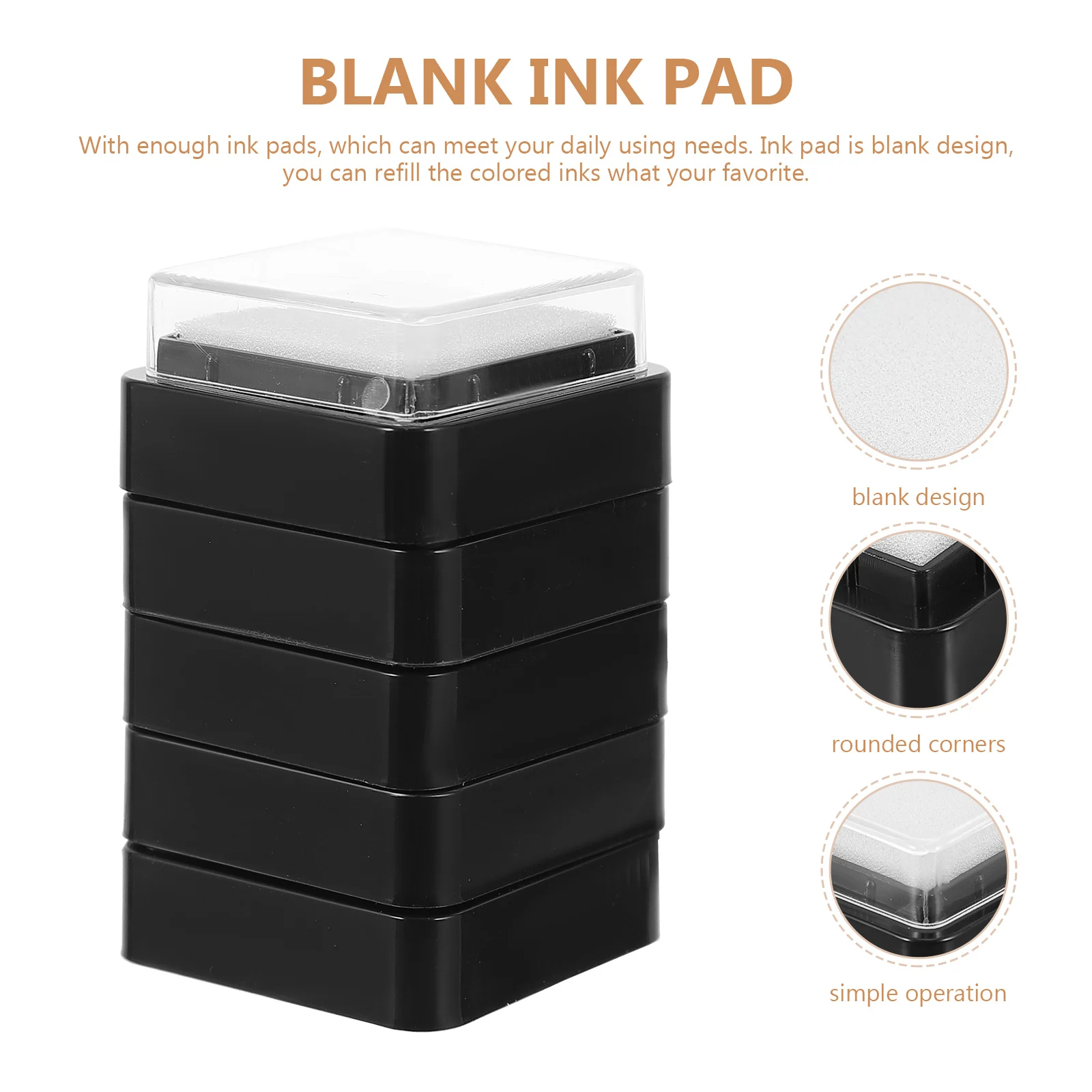 10 Stück leere Stempelkissen,  – Stamping Ink Pad Bewertung und Preis