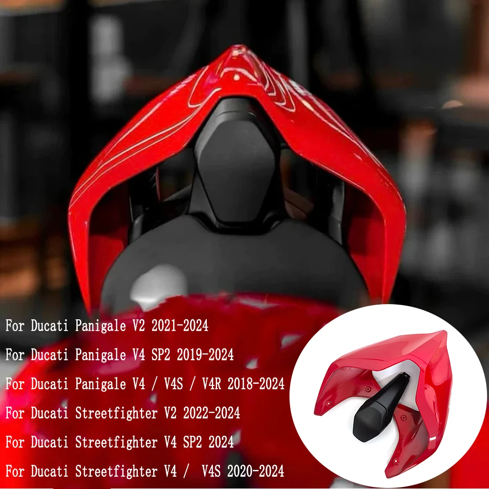 

Rear Seat Tail Cover Fairing For Ducati Panigale V4 V4S V4R V2 & Streetfighter v4 v4s Hump Cowling Single Core Accessories