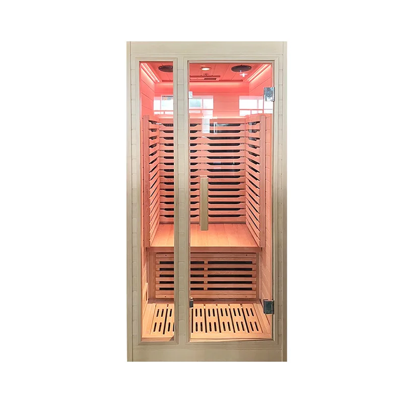 Single far infrared graphene energy light wave room decoration and installation physiotherapy sauna sweat home