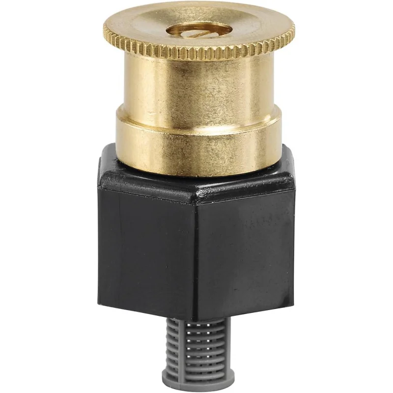 54051 Shrub Sprinkler Adapter with Brass Full Pattern Spray Nozzle
