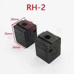 JMCKJ 2PCS/lot Key Copy Cutting Duplicating Machine Fixture Clamp Parts Locksmith Tools For RH-2 Key Cutting Machine Parts