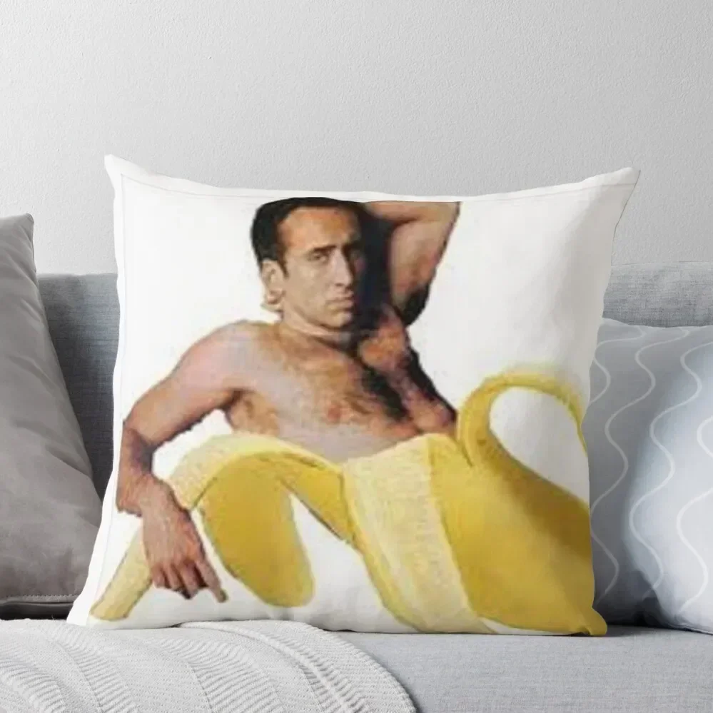 

Nicolas Cage Throw Pillow Decorative Cushions For Luxury Sofa Luxury Pillow Case Cushions Cover sleeping pillows pillow